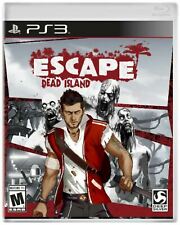 Usado, Sony PS3 Escape Dead Island Videojuego acción aventura terror zombie pistola de combate segunda mano  Embacar hacia Argentina