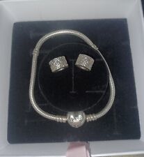 Pandora bracelet clip for sale  MERTHYR TYDFIL