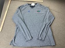 Florida Gators Team Issued Shirt Jordan XL University Football Gray Dri-Fit for sale  Shipping to South Africa