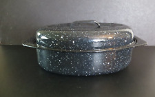 black roasting enamel pan for sale  Hinsdale