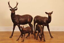 Bronze deer stag for sale  POTTERS BAR