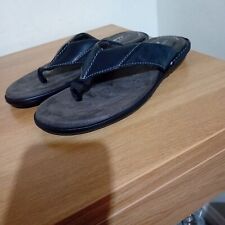 mens leather flip flops for sale  SUNDERLAND