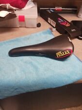 SELLE ITALIA FLITE TITANIUM BLACK VINTAGE SADDLE SEAT ROAD RACING BIKE for sale  Shipping to South Africa