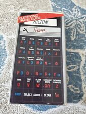 TRIPP Electronic Travel Guide Calculator Rare #600 Made In U.S.A used , used for sale  Shipping to South Africa
