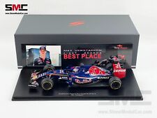 1:18 Spark Toro Rosso F1 STR10 #33 Max Verstappen GP Węgier Najlepsze miejsce w 2015 roku, używany na sprzedaż  Wysyłka do Poland