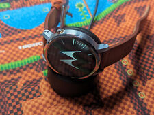 Reloj inteligente Motorola Moto 360 Gen 2 46 mm correa de cuero marrón para hombre... segunda mano  Embacar hacia Argentina