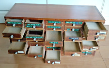 Vintage bank drawers for sale  BARNET