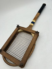 Antique wooden tennis for sale  UK