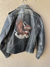 harley davidson mens leather jacket size medium for sale  Shipping to South Africa