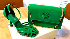 Sandali verde borsa usato  Linguaglossa