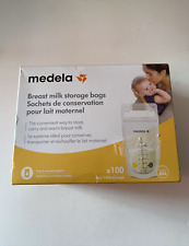 Usado, Solución de almacenamiento de leche materna Medela 100 bolsas de 6 oz/180 ml segunda mano  Embacar hacia Mexico