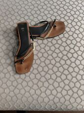 Zara flat sandals for sale  ASCOT