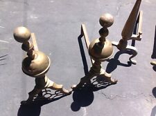Antique brass andirons for sale  Cleveland