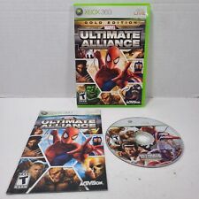 Marvel Ultimate Alliance Gold Edition (Microsoft Xbox 360 2007) completo en caja segunda mano  Embacar hacia Argentina