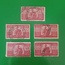Repubblica 1945 francobolli usato  Bistagno
