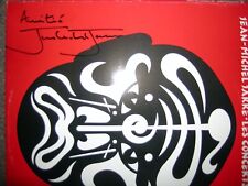 Autographe Dédicace ORIGINAL du Compositeur JEAN MICHEL JARRE sur Pochette LP33T, usado comprar usado  Enviando para Brazil