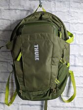 THULE Sweden Green Laptop Backpack Travel Hiking Bag Lumbar Support Back s12 for sale  Shipping to South Africa