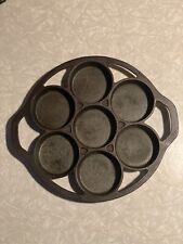 Mini panela para bolo Cracker Barrel ferro fundido 7 biscoitos muffin comprar usado  Enviando para Brazil