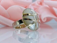 Silber ring perlmutt gebraucht kaufen  Br'haven-Leherheide