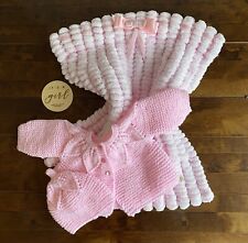 Hand knitted baby for sale  LARGS