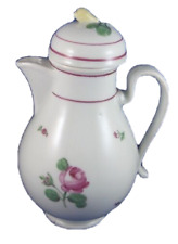 Bela cafeteira floral de porcelana antiga do século XIX Royal Vienna Kanne Wien comprar usado  Enviando para Brazil