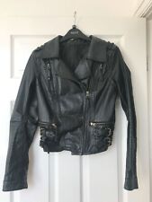 Pull bear leather for sale  MANCHESTER