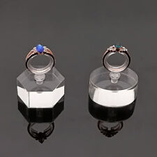 Suporte de exibição de anel de acrílico transparente suporte de anéis de varejo para armazenamento rack mostrado comprar usado  Enviando para Brazil
