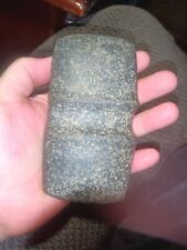 Autêntico artefato de ponta de flecha indiana ranhurado de granito Michigan machado duplo mordido comprar usado  Enviando para Brazil