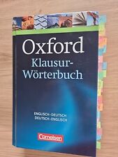 Xford klausur wörterbuch gebraucht kaufen  Redwitz