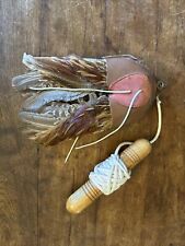 Used, Falconry Lure, for Falcons and Hawks Feather & Leather . for sale  Shipping to South Africa