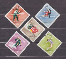 Węgry -1968 2379-83  Zimowe Igrzyska Olimpijskie – Grenoble, Francja  used na sprzedaż  PL