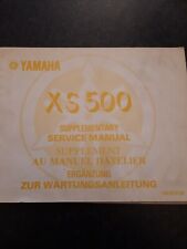 Yamaha xs500 genuine for sale  WELLS