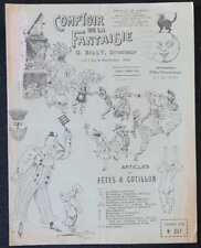 Catalogue 1925 COMPTOIR DE LA FANTAISIE Fête cotillon clown arlequin catalog segunda mano  Embacar hacia Argentina