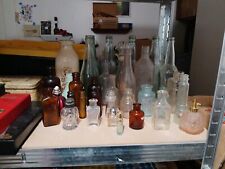 lote de botellas de vidrio vintage raras finales de 1800 - 1900  segunda mano  Embacar hacia Argentina