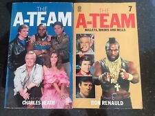 The A-Team - 2x paperback novels books, #1 and #7 - UK versions by Target comprar usado  Enviando para Brazil