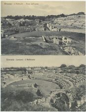 Siracusa anfiteatro cartoline usato  Monte Di Procida