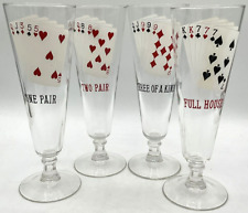 glasses 2 poker beer for sale  Tenino
