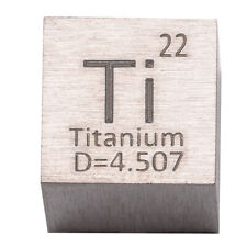 Cubo de densidad de metal titanio de alta pureza de 10 mm 99,95% puro para colección de elementos segunda mano  Embacar hacia Argentina
