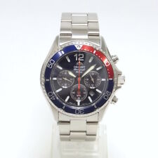 Relógio masculino Orient Mako cronógrafo energia solar Rn-Tx0201L quartzo grau A comprar usado  Enviando para Brazil