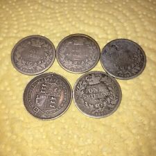 Victorian shillings.. 25gramme for sale  ALFRETON