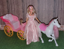 Barbie kutsche pferd gebraucht kaufen  Finowfurt