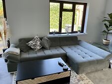 Shape sofa bed for sale  PETERBOROUGH
