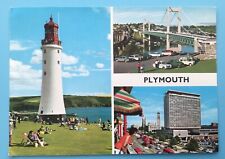 Postcard  Plymouth Multi View Colour  John Hinde  Unposted segunda mano  Embacar hacia Argentina