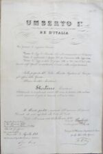 1893 diploma attestato usato  Teramo