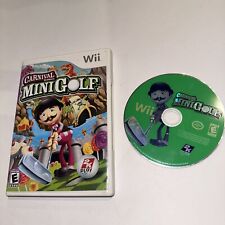 Carnival Games: Mini-Golf (Nintendo Wii, 2008) No Manual G123 for sale  Shipping to South Africa