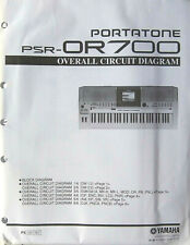 Usado, Teclado Yamaha PSR-OR700 teclado original diagrama de circuito geral/folhas de esquemas. comprar usado  Enviando para Brazil