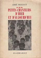 Livre petits chanteurs d'occasion  France