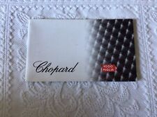 Libretto istruzioni chopard usato  Napoli