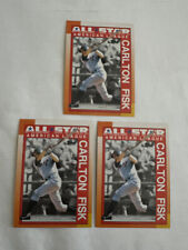 (3)  1990 TOPPS ALL-STAR CARLTON FISK # 392 BASEBALL CARDS (WHITE SOX) for sale  Shipping to South Africa