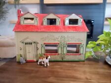 Used, Vintage 1940s Meritoy Lithographed Tin Doll House With Furniture for sale  Shipping to South Africa